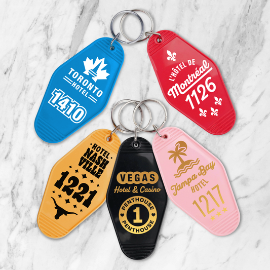 Hotel Keychains • Heated Rivalry