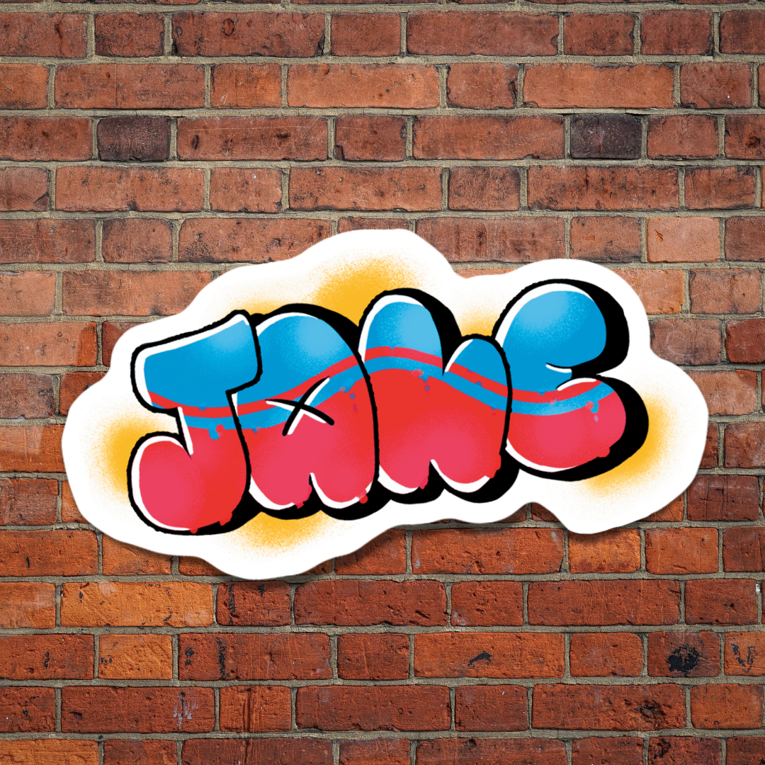 Jane x Lily Graffiti • Heated Rivalry • Stickers