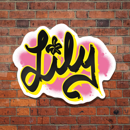 Jane x Lily Graffiti • Heated Rivalry • Stickers
