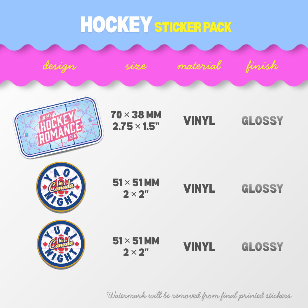 Hockey Stuff • STICKER PACK