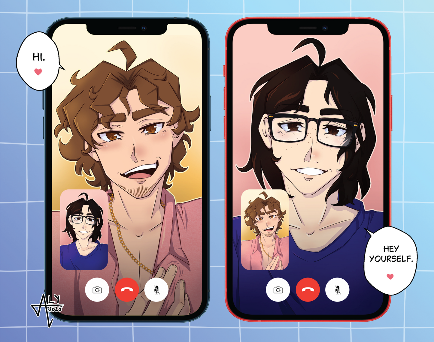 Hollanov Video Call • The Long Game • Print