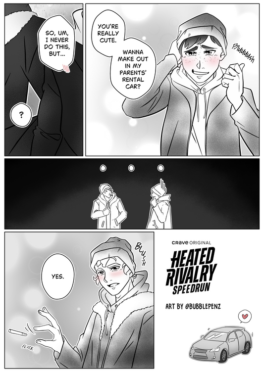 Speedrun • Heated Rivalry • Print