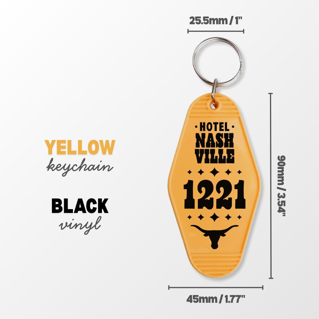 Hotel Keychains • Heated Rivalry