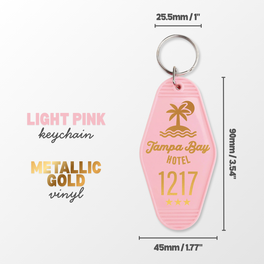 Hotel Keychains • Heated Rivalry