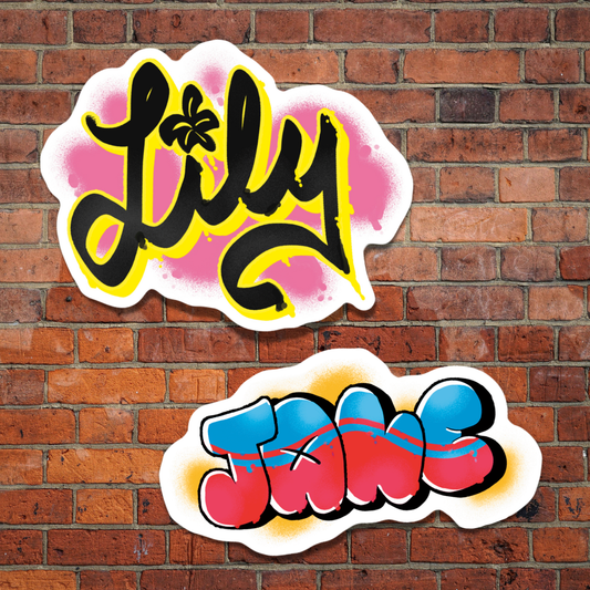 Jane x Lily Graffiti • Heated Rivalry • Stickers
