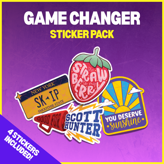 Game Changer • Scott Hunter + Kip Grady • STICKER PACK