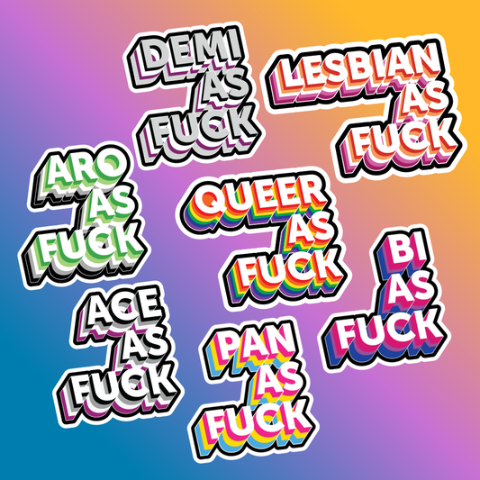 Pride AF • Stickers